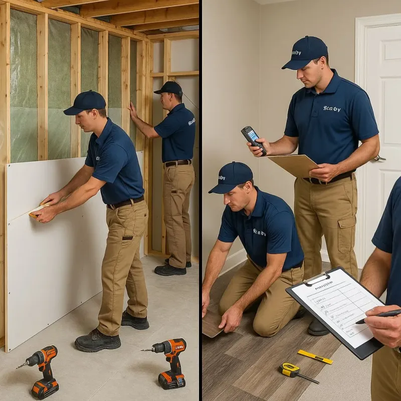 Repairs and Reconstruction process in Moweaqua, IL